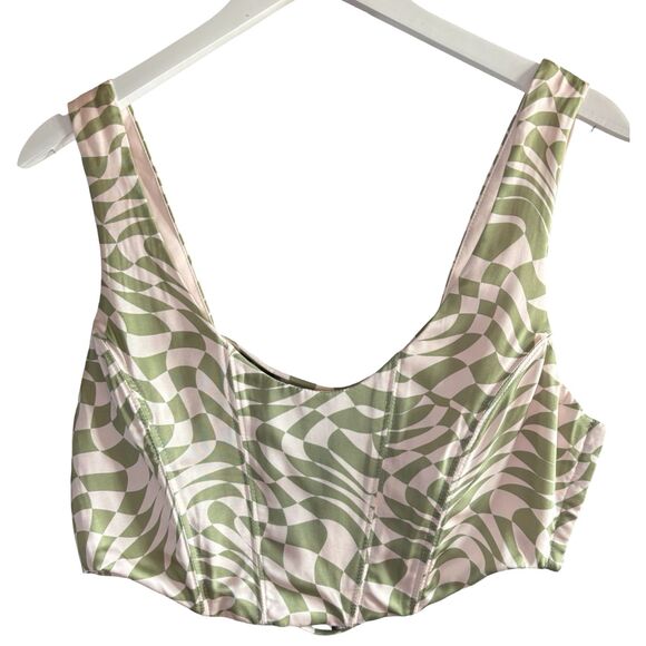 For Love and Lemons NWT Nomi Crop Top - Picture 8 of 15